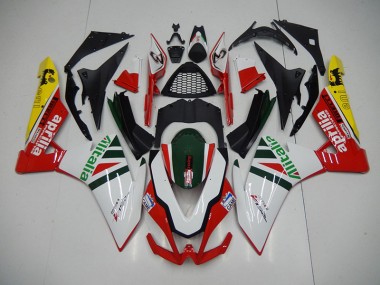 Carénage Aprilia RSV4 2009-2015 - Blanc Rouge Alitalia