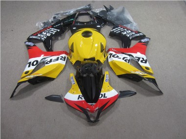 Carénage Honda CBR 1000 RR 2004-2005 - Jaune Repsol