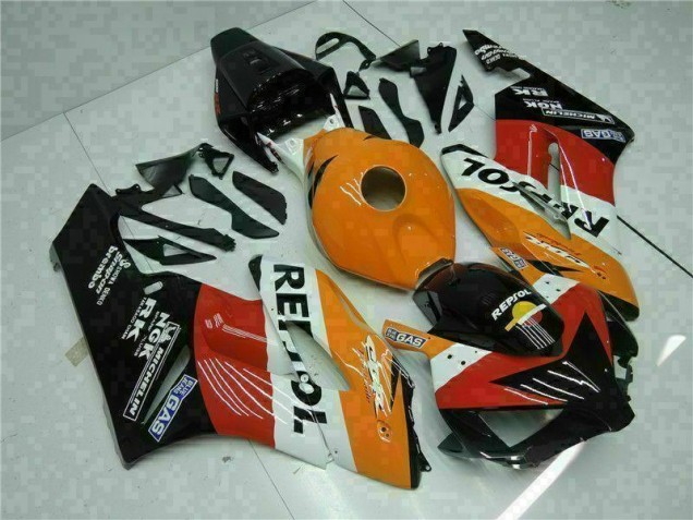 Carénage Honda CBR 1000 RR 2004-2005 - Orange Noir Repsol