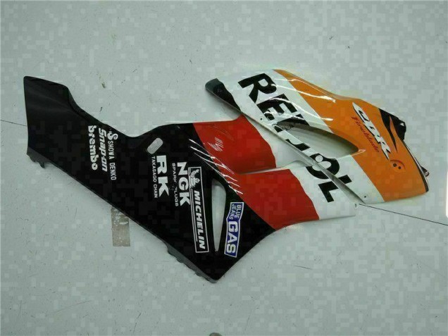 Carénage Honda CBR 1000 RR 2004-2005 - Orange Noir Repsol