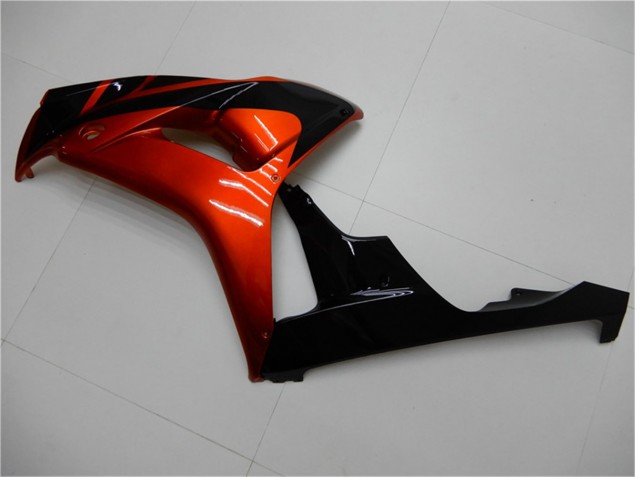 Carénage Honda CBR 1000 RR 2006-2007 - Orange Noir