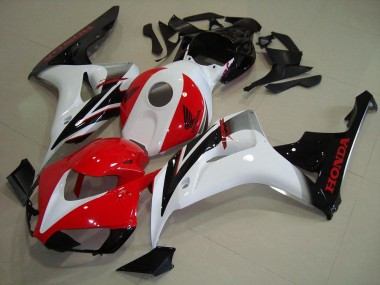 Carénage Honda CBR 1000 RR 2006-2007 - Rouge Blanc Noir