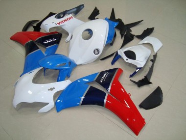 Carénage Honda CBR 1000 RR 2008-2011 - Blanc Bleu Rouge