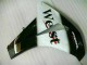 Carénage Honda CBR 1000 RR 2008-2011 - Blanc Noir West