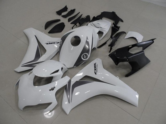 Carénage Honda CBR 1000 RR 2008-2011 - Blanc et Gris