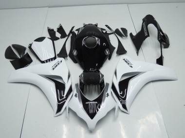 Carénage Honda CBR 1000 RR 2008-2011 - Blanc et Noir Gris