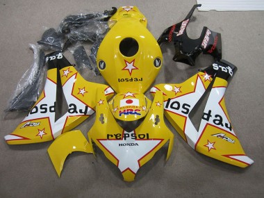 Carénage Honda CBR 1000 RR 2008-2011 - Jaune Repsol HRC