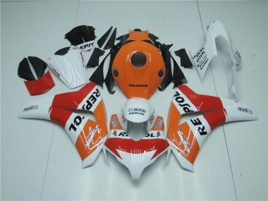 Carénage Honda CBR 1000 RR 2008-2011 - Orange Blanc Rouge Repsol