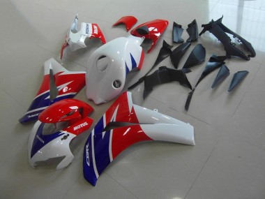 Carénage Honda CBR 1000 RR 2008-2011 - Rouge Blanc Bleu Motul