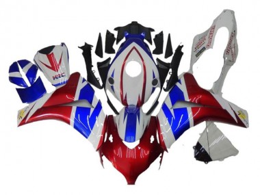 Carénage Honda CBR 1000 RR 2008-2011 - Rouge Bleu Blanc