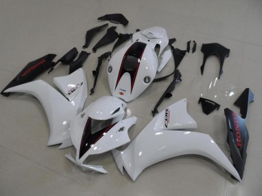 Carénage Honda CBR 1000 RR 2012-2016 - Blanc et Noir Mat Style OEM