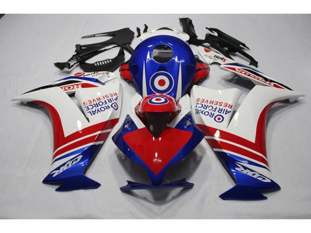 Carénage Honda CBR 1000 RR 2012-2016 - Bleu Rouge Royal Air Force Reserves