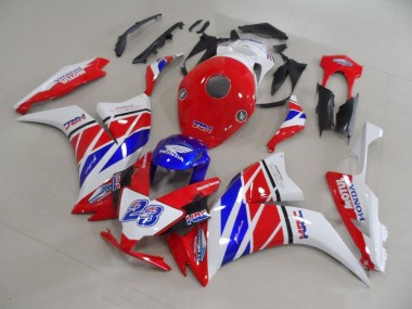 Carénage Honda CBR 1000 RR 2012-2016 - Rouge Blanc Bleu HRC 23