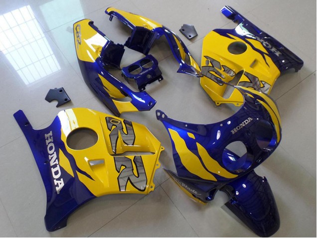 Carénage Honda CBR 250 RR MC22 1991-1998 - Bleu Jaune