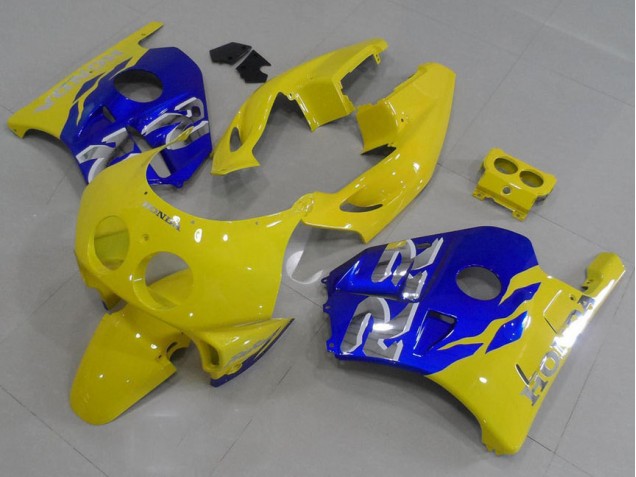 Carénage Honda CBR 250 RR MC22 1991-1998 - Jaune Bleu