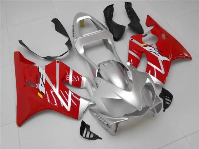 Carénage Honda CBR 600 F4i 2001-2003 - Argent Rouge