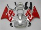 Carénage Honda CBR 600 F4i 2001-2003 - Argent Rouge