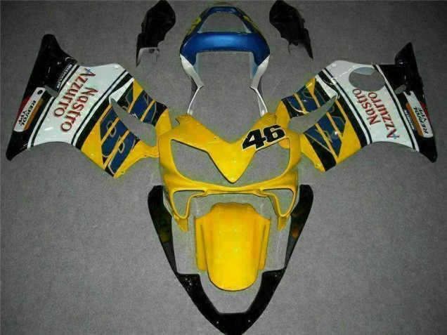 Carénage Honda CBR 600 F4i 2001-2003 - Jaune Blanc