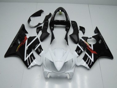 Carénage Honda CBR 600 F4i 2001-2003 - Noir Blanc