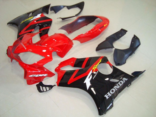 Carénage Honda CBR 600 F4i 2004-2007 - Noir Rouge