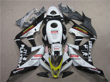 Carénage Honda CBR 600 RR 2007-2008 - Noir Rouge Blanc DENSO