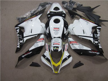 Carénage Honda CBR 600 RR 2009-2012 - Blanc Noir RIZOMA