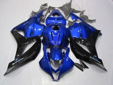 Carénage Honda CBR 600 RR 2009-2012 - Bleu Noir