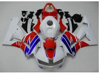 Carénage Honda CBR 600 RR 2013-2021 - Blanc Bleu Rouge