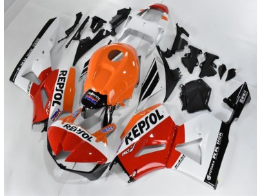 Carénage Honda CBR 600 RR 2013-2021 - Rouge Blanc Orange Repsol