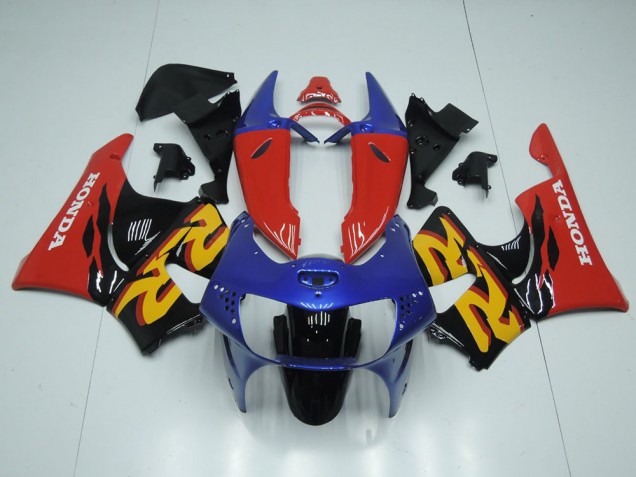 Carénage Honda CBR 900 RR 919 1998-1999 - Bleu Rouge Noir