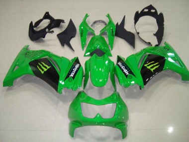 Carénage Kawasaki ZX 250R 2008-2012 - Vert Monster