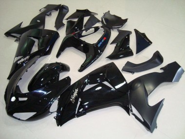 Carénage Kawasaki ZX10R 2006-2007 - Noir Noir Mat