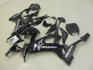 Carénage Kawasaki ZX10R 2008-2010 - Noir Silkolene