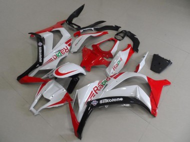 Carénage Kawasaki ZX10R 2011-2015 - Rouge et Blanc Rapid