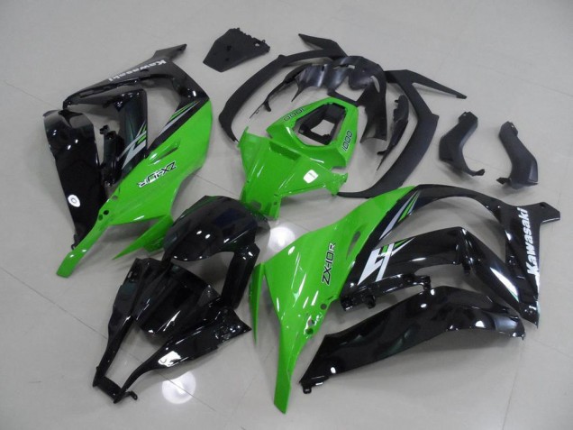 Carénage Kawasaki ZX10R 2011-2015 - Vert et Noir