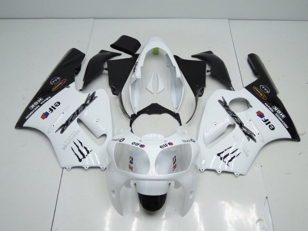 Carénage Kawasaki ZX12R 2000-2001 - Blanc Monster