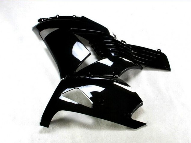 Carénage Kawasaki ZX14R ZZR 1400 2006-2011 - Noir Brillant