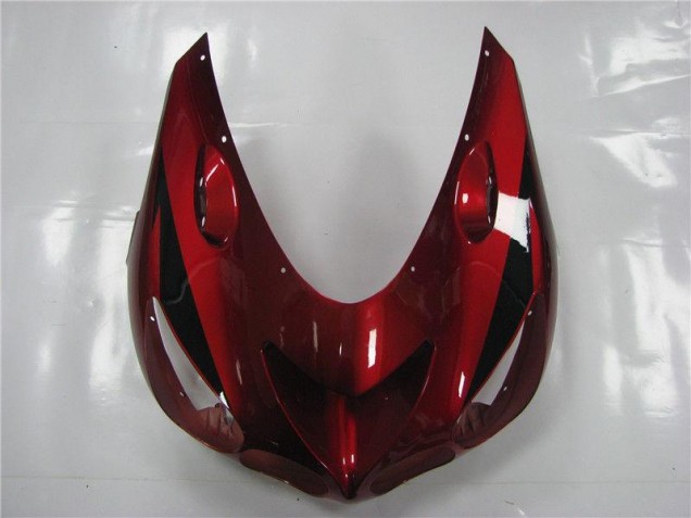 Carénage Kawasaki ZX14R ZZR 1400 2006-2011 - Rouge Noir