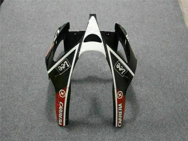 Carénage Kawasaki ZX6R 2000-2002 - Noir Blanc Eurobet