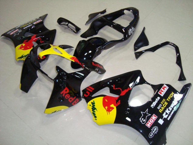 Carénage Kawasaki ZX6R 2000-2002 - Red Bull