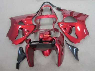 Carénage Kawasaki ZX6R 2000-2002 - Rouge