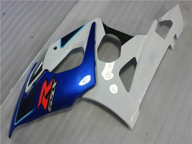 Carénage Suzuki GSXR 1000 K5 2005-2006 - Noir Bleu Blanc