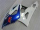 Carénage Suzuki GSXR 1000 K5 2005-2006 - Noir Bleu Blanc