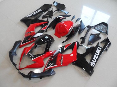 Carénage Suzuki GSXR 1000 K5 2005-2006 - Rouge Noir Style OEM