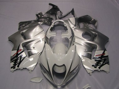 Carénage Suzuki GSXR 1300 Hayabusa 1996-2007 - Blanc Noir Décalque