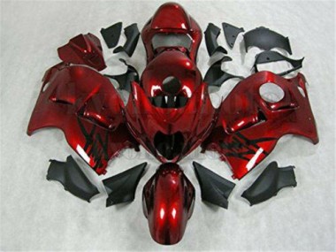 Carénage Suzuki GSXR 1300 Hayabusa 1996-2007 - Rouge Noir