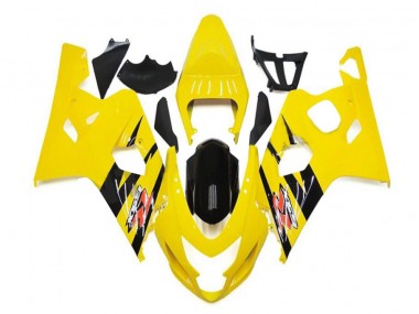 Carénage Suzuki GSXR 600 / 750 K4 2004-2005 - Jaune Noir