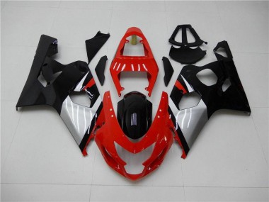 Carénage Suzuki GSXR 600 / 750 K4 2004-2005 - Rouge Noir