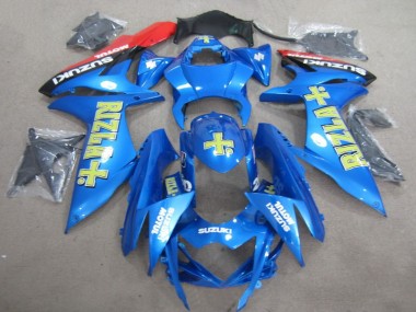 Carénage Suzuki GSXR 600 K11 2011-2024 - Bleu Jaune Rizla