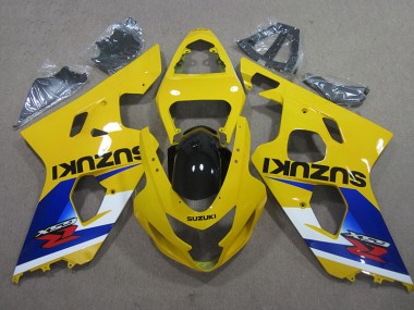 Carénage Suzuki GSXR 600 K4 2004-2005 - Jaune Bleu